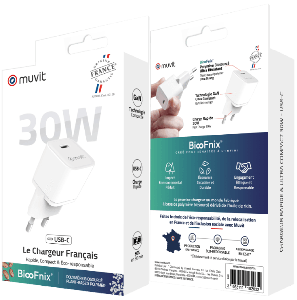 Producto Muvit para Francia