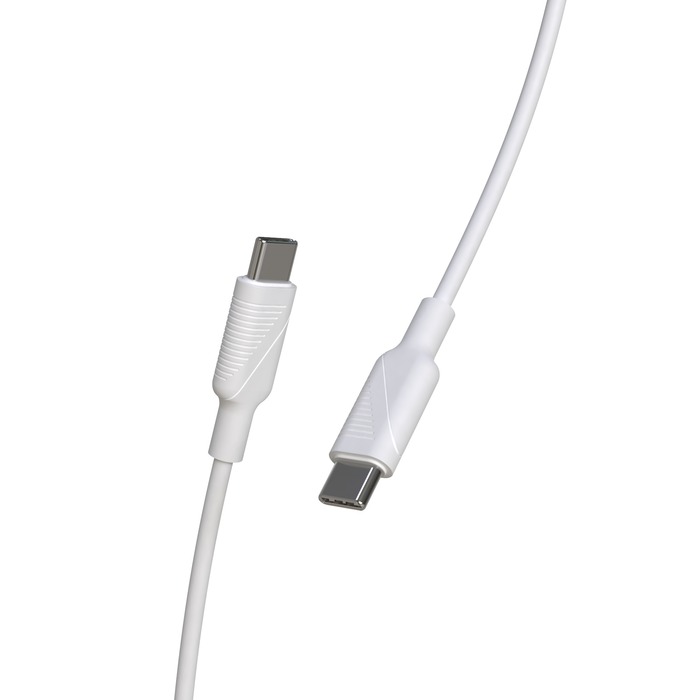 CABLE USB C/USB C 3M BLANC