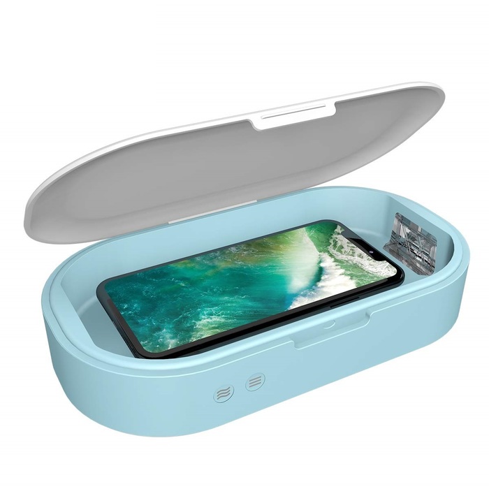 STERILISATEUR A UV ET CHARGE SANS FIL