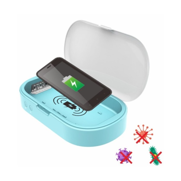 STERILISATEUR A UV ET CHARGE SANS FIL