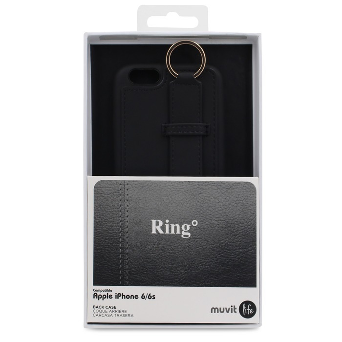 COQUE RING NOIR: APPLE IPHONE 6/6S/7/8