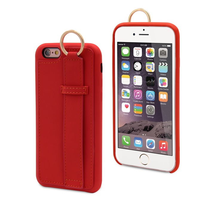 COQUE RING ROUGE: APPLE IPHONE 6/6S/7/8