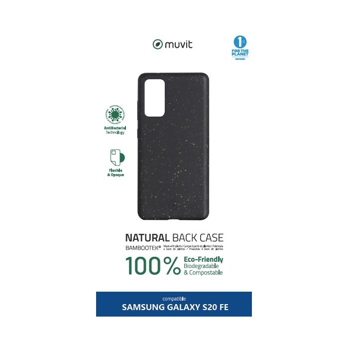 COQUE BAMBOOTEK NOIRE SAMSUNG GALAXY S20 FE
