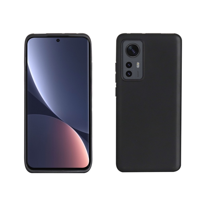 COQUE SOUPLE NOIRE DESIGNED FOR XIAOMI 12/12X