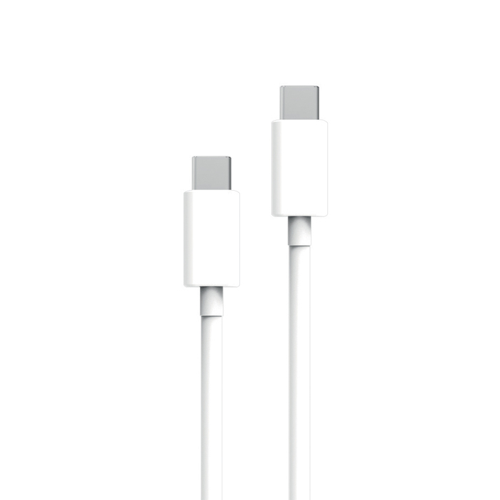 CABLE USB-C USB-C 1M BLANC