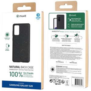 COQUE BAMBOOTEK NOIRE SAMSUNG GALAXY S22