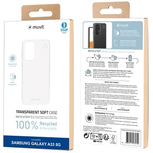COQUE RECYCLETEK TRANSPARENTE SAMSUNG GALAXY A33 5G