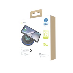 PAD DE CHARGEMENT SANS FIL QI 10W NOIR